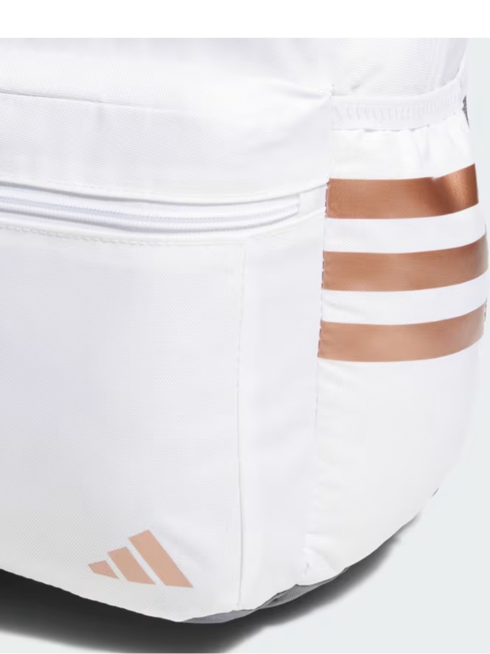 Adidas White Backpack with Rose Gold Accents - Picture 5 of 8